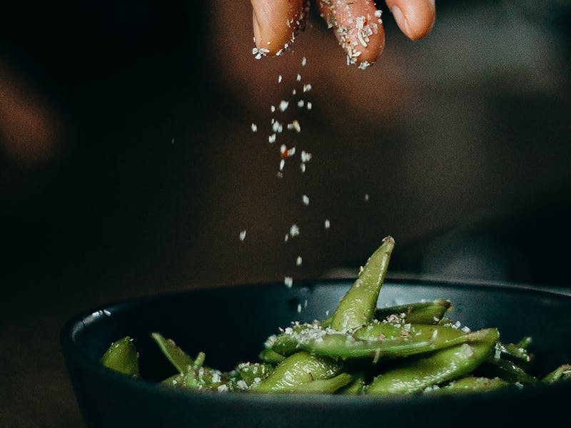 Professional barista preparing coffee
